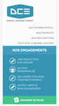 Mobile Screenshot of digital-content-expert.com